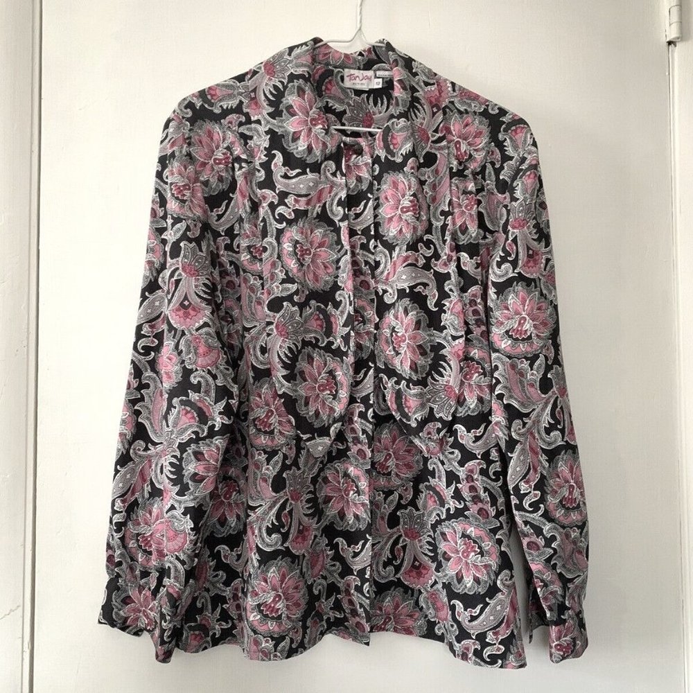 Tan Jay Petites Blouse Size 12P